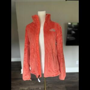 The North Face Women's Fleece Jacket - Coral size small